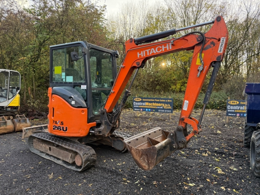 Hitachi ZX 26 U-5 A CR - Mini excavator: picture 2 Hitachi ZX 26 U-5 A CR - Mini excavator: picture 2