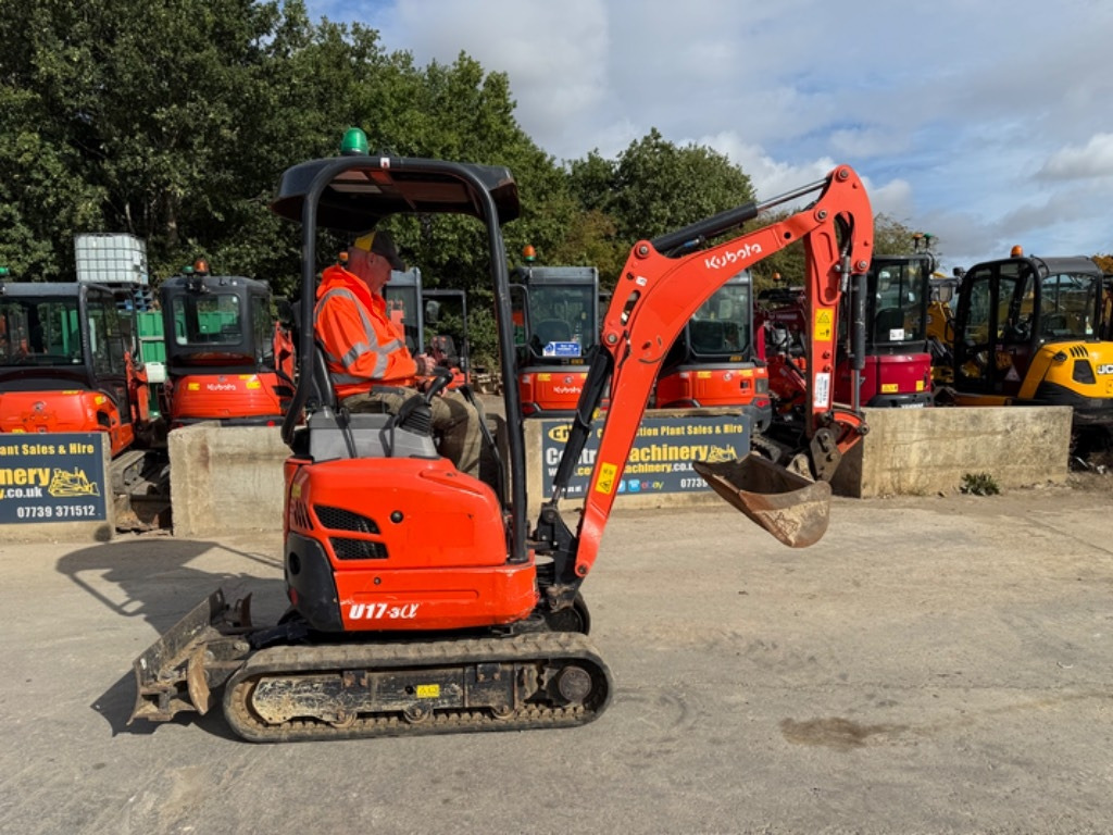 Kubota U 17-3 - Mini excavator: picture 1 Kubota U 17-3 - Mini excavator: picture 1
