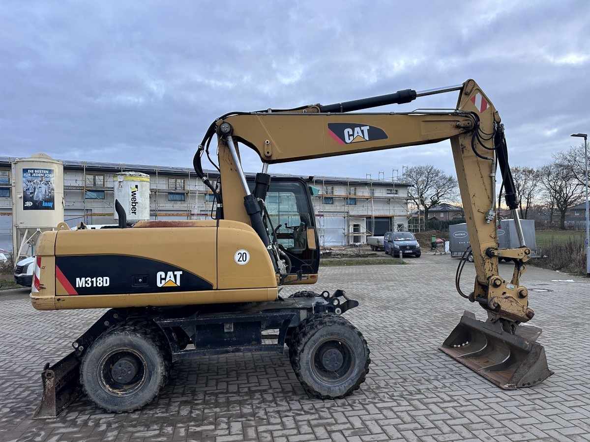 CATERPILLAR M 318 D full Hydr. Top Zustand German machine ! - Wheel excavator: picture 2 CATERPILLAR M 318 D full Hydr. Top Zustand German machine ! - Wheel excavator: picture 2