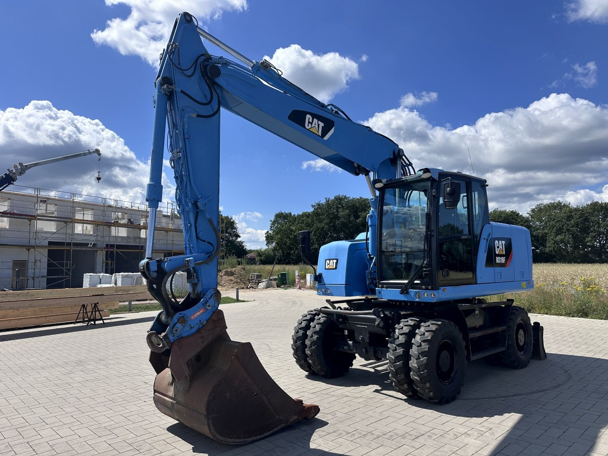CATERPILLAR M 318 F Oil Quick OQ 65 Deutsche Maschine Top ! - Wheel excavator: picture 3 CATERPILLAR M 318 F Oil Quick OQ 65 Deutsche Maschine Top ! - Wheel excavator: picture 3
