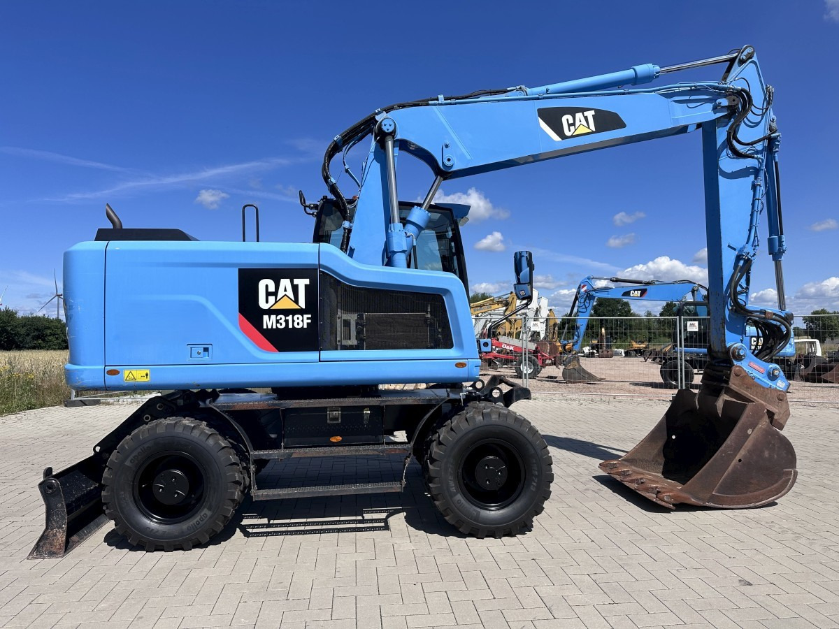 CATERPILLAR M 318 F Oil Quick OQ 65 Deutsche Maschine Top ! - Wheel excavator: picture 2 CATERPILLAR M 318 F Oil Quick OQ 65 Deutsche Maschine Top ! - Wheel excavator: picture 2