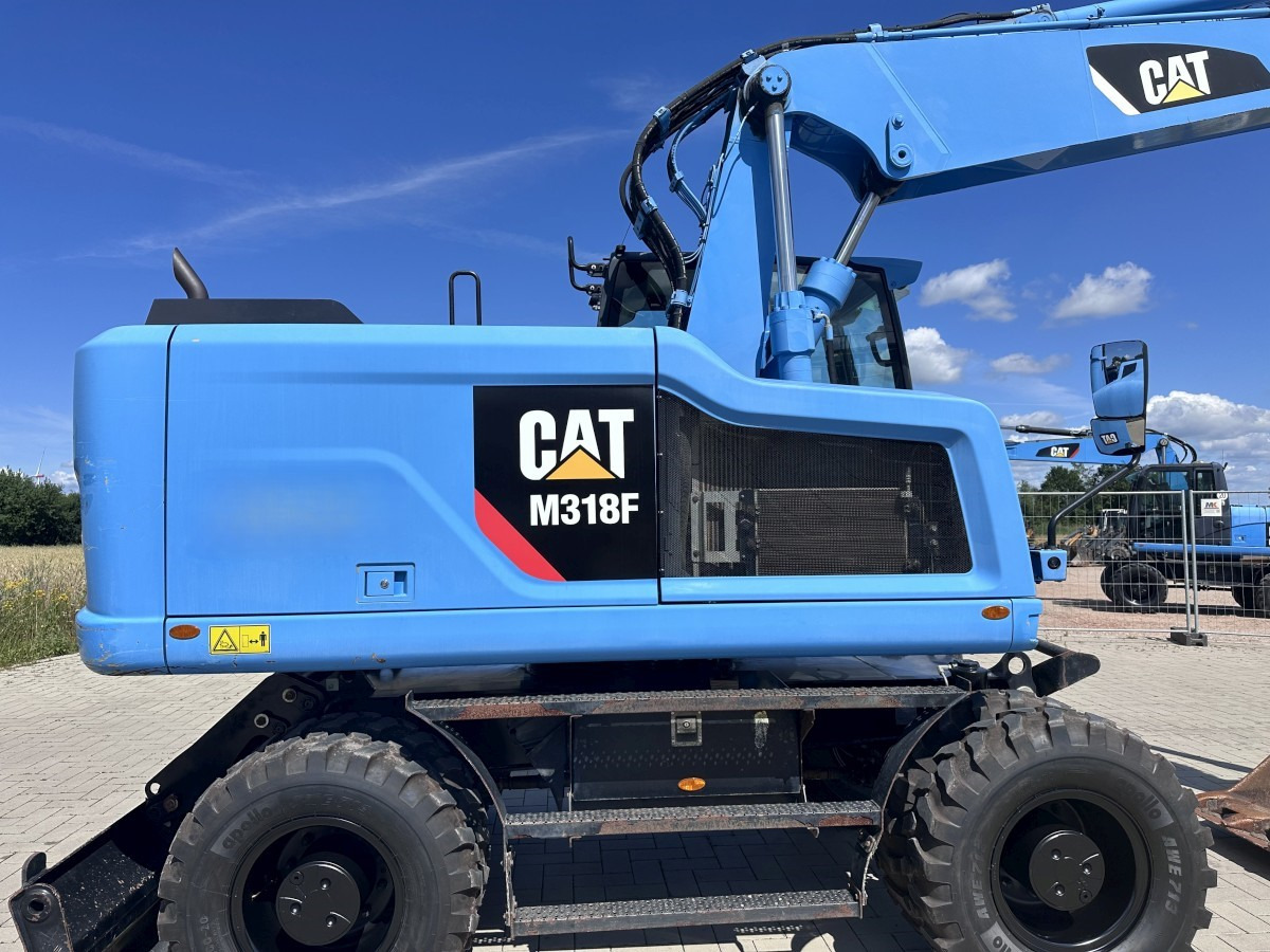 Wheel excavator CATERPILLAR M 318 F Oil Quick OQ 65 Deutsche Maschine Top !: picture 17
