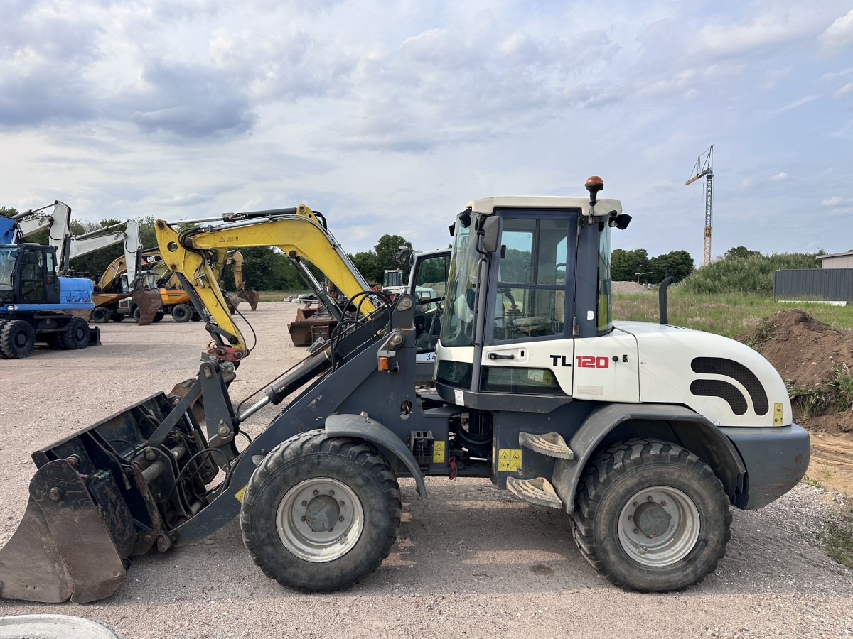 TEREX TL 120 - 30 Km/h Schaufel + Palettengabel Top ! - Wheel loader: picture 1 TEREX TL 120 - 30 Km/h Schaufel + Palettengabel Top ! - Wheel loader: picture 1