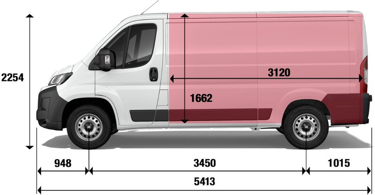 Small van Fiat Ducato  30L L2H1 120 Kastenwagen 2025: picture 6