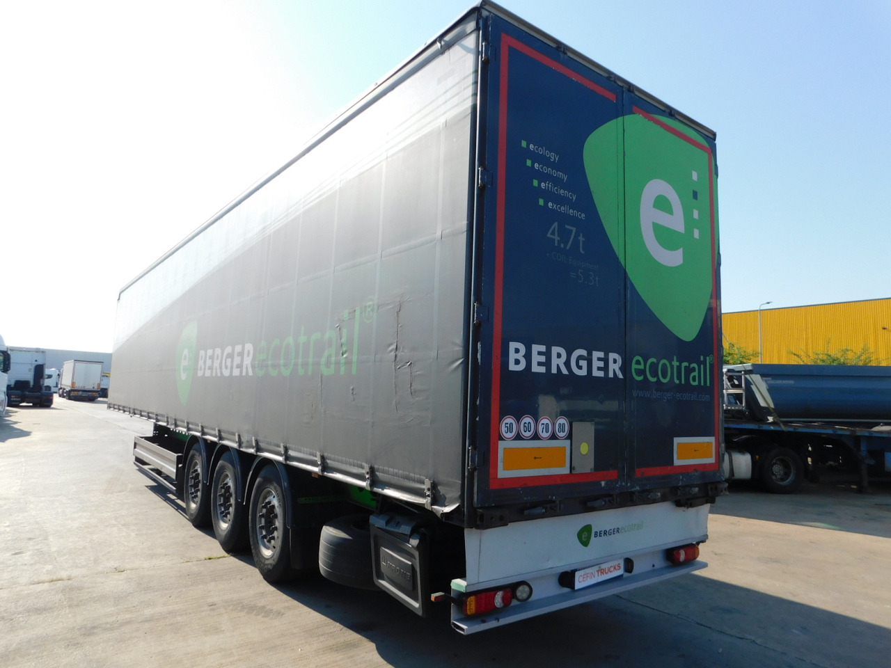 Berger Sapl24 06a ltn - Curtainsider semi-trailer: picture 4 Berger Sapl24 06a ltn - Curtainsider semi-trailer: picture 4