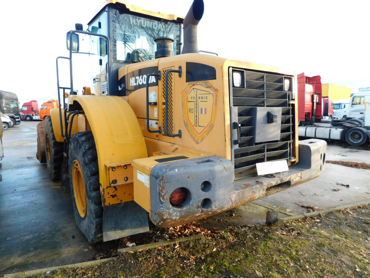 Hyundai Echipament incarcator frontal hl 760 7a - Wheel loader: picture 4 Hyundai Echipament incarcator frontal hl 760 7a - Wheel loader: picture 4