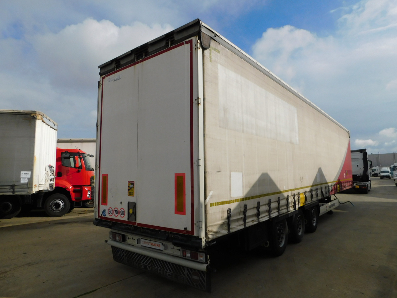 Krone Sd - Curtainsider semi-trailer: picture 3 Krone Sd - Curtainsider semi-trailer: picture 3