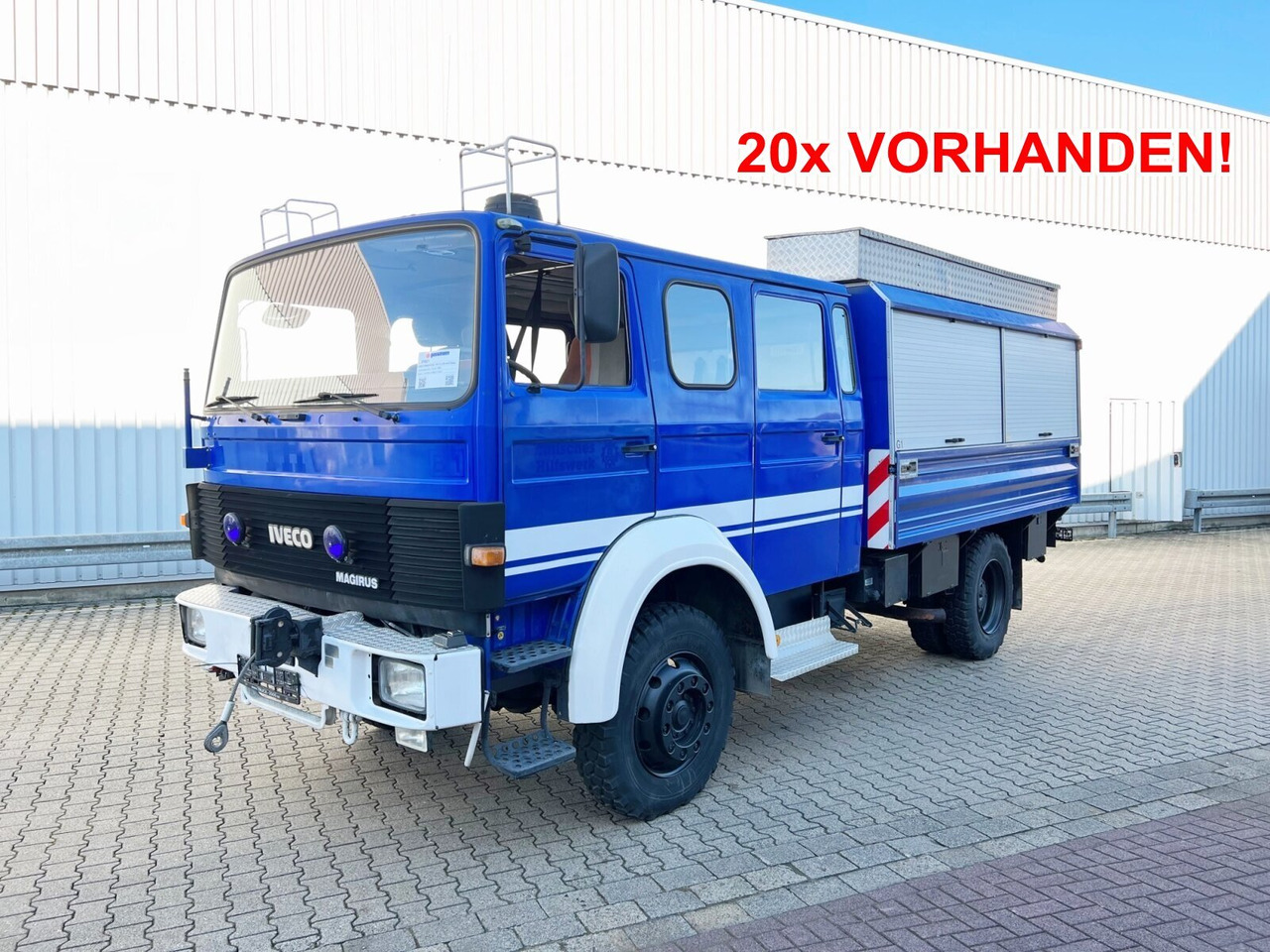 120-23 AW 4x4 Doka 120-23 AW 4x4 Doka, V8-Motor, Gerätewagen, Seilwinde - Dropside/ Flatbed truck: picture 1 120-23 AW 4x4 Doka 120-23 AW 4x4 Doka, V8-Motor, Gerätewagen, Seilwinde - Dropside/ Flatbed truck: picture 1