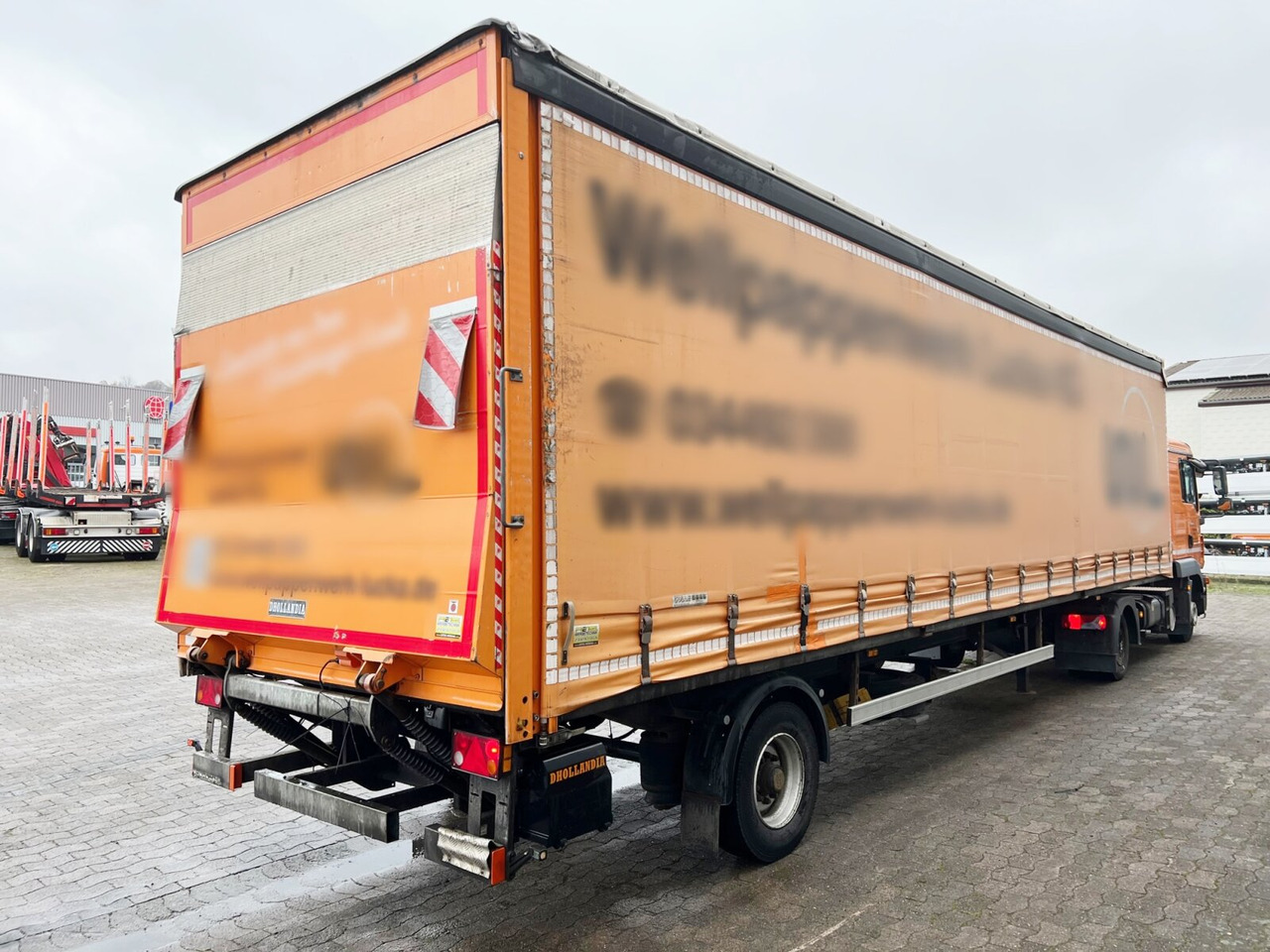 Ackermann PS-F 5.3/10.1 E SPS PS-F 5.3/10.1 E SPS, Edscha-Verdeck, LBW Dhollandia - Curtainsider semi-trailer: picture 4 Ackermann PS-F 5.3/10.1 E SPS PS-F 5.3/10.1 E SPS, Edscha-Verdeck, LBW Dhollandia - Curtainsider semi-trailer: picture 4