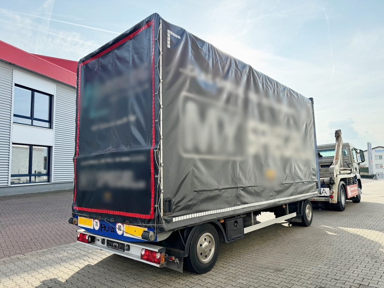 Dropside/ Flatbed trailer DHS18-22 RUFA DHS18-22: picture 11