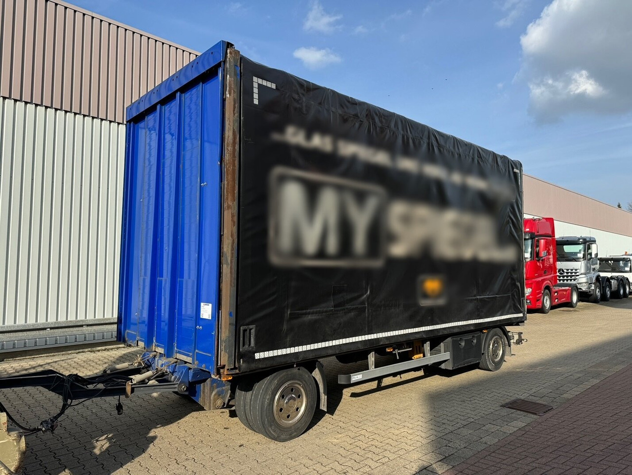 Dropside/ Flatbed trailer DHS18-22 RUFA DHS18-22: picture 7