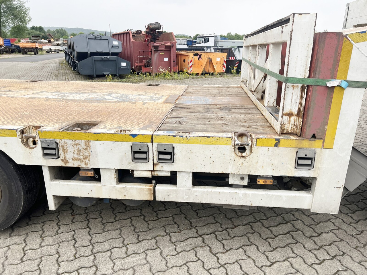 Low loader semi-trailer for transportation of heavy machinery ES-GE 5.SOU-25-50.3N 5.SOU-25-50.3N, Teleskopierbar: picture 11