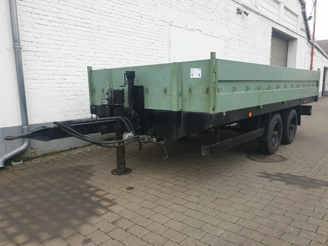 ETN 65 Obermeier ETN 65 Tandempritsche - Dropside/ Flatbed trailer: picture 1 ETN 65 Obermeier ETN 65 Tandempritsche - Dropside/ Flatbed trailer: picture 1