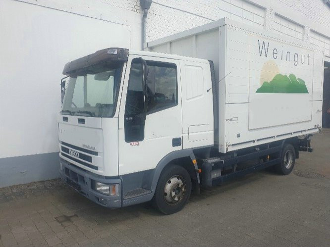 Euro Cargo ML 75E14 4x2 Euro Cargo ML 75E14 4x2 Getränkekoffer, 6-Zylinder-Motor - Box truck: picture 1 Euro Cargo ML 75E14 4x2 Euro Cargo ML 75E14 4x2 Getränkekoffer, 6-Zylinder-Motor - Box truck: picture 1