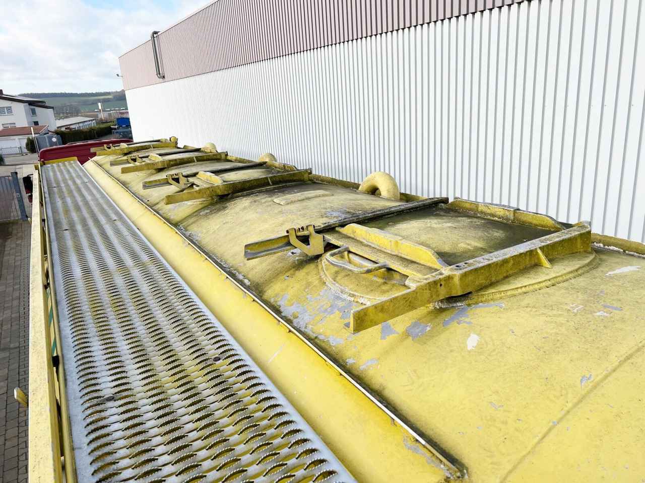 Tank trailer Feldbinder EUT 31.2 Silo-Anhänger EUT 31.2 Silo-Anhänger, ca. 31m³, 4x Domdeckel: picture 13