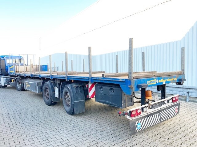 Fliegl SZS 290 SZS 290, Zwangsgelenkt - Dropside/ Flatbed semi-trailer: picture 1 Fliegl SZS 290 SZS 290, Zwangsgelenkt - Dropside/ Flatbed semi-trailer: picture 1