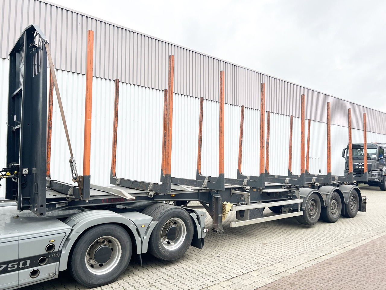 Gsodam 3-Achs Holzauflieger Gsodam 3-Achs Holzauflieger, Liftachse - Timber semi-trailer: picture 1 Gsodam 3-Achs Holzauflieger Gsodam 3-Achs Holzauflieger, Liftachse - Timber semi-trailer: picture 1