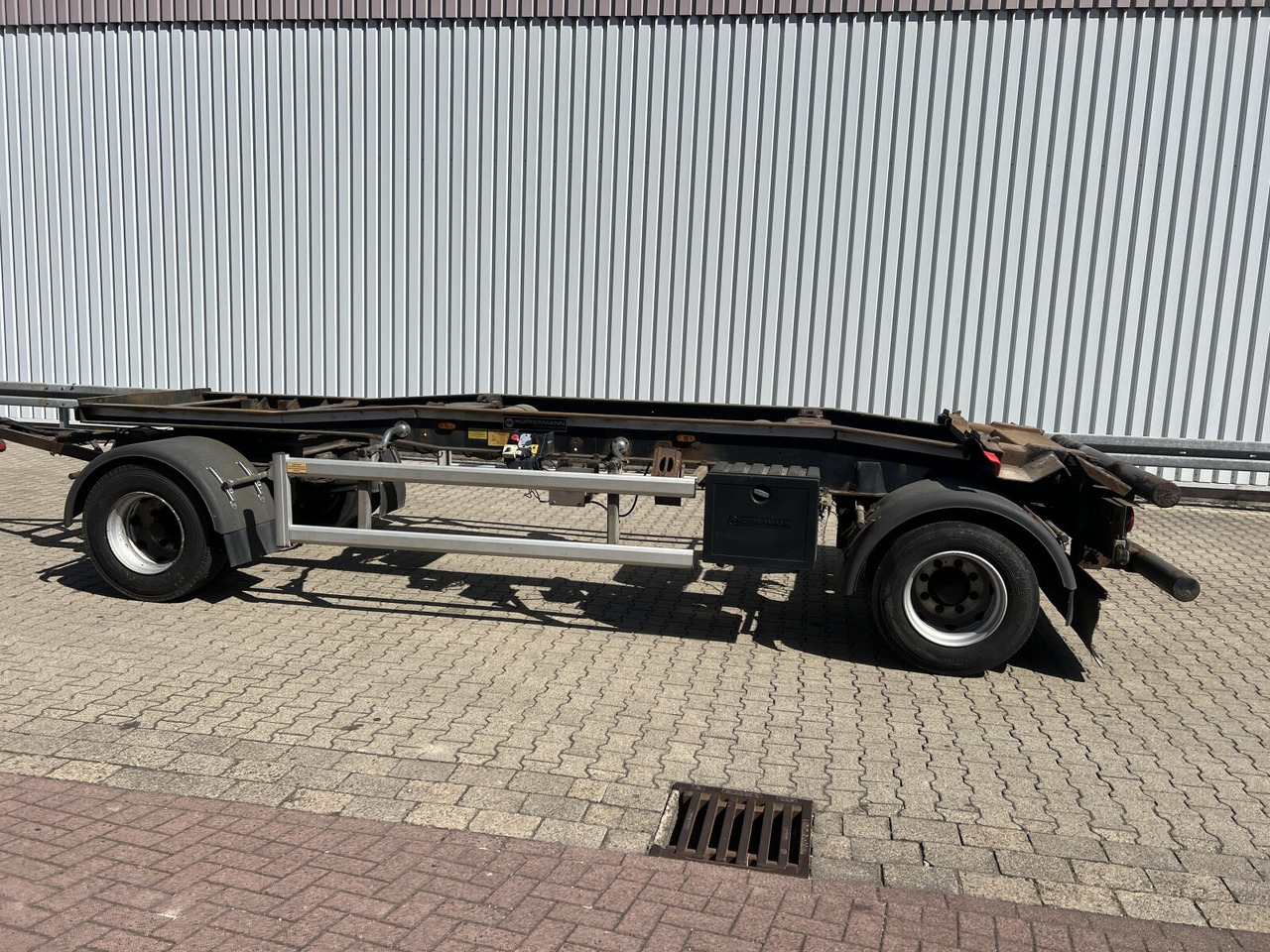 Roll-off/ Skip trailer HSA 18.65 Schlittenabroller HUEFFERMANN HSA 18.65 Schlittenabroller: picture 11