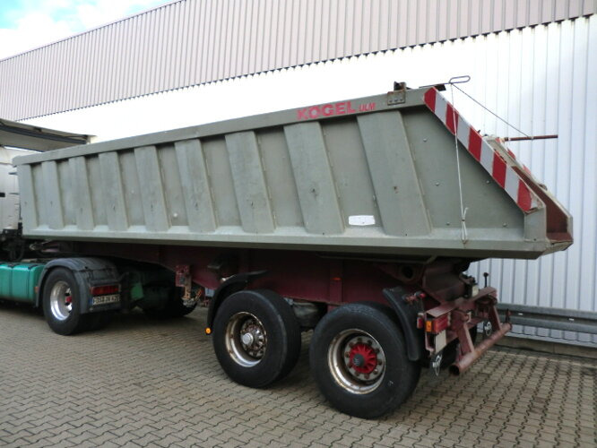Kögel SKML 18 SKML 18, Alu Kastenmulde ca. 19m³ - Tipper semi-trailer: picture 3 Kögel SKML 18 SKML 18, Alu Kastenmulde ca. 19m³ - Tipper semi-trailer: picture 3