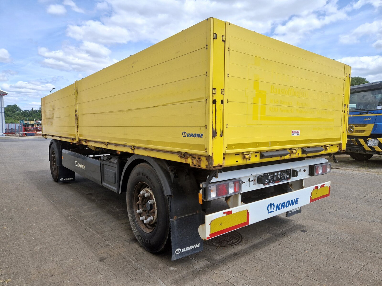 Krone AZP 18 AZP 18 Baustoffanhänger, 5x VORHANDEN! - Dropside/ Flatbed trailer: picture 2 Krone AZP 18 AZP 18 Baustoffanhänger, 5x VORHANDEN! - Dropside/ Flatbed trailer: picture 2