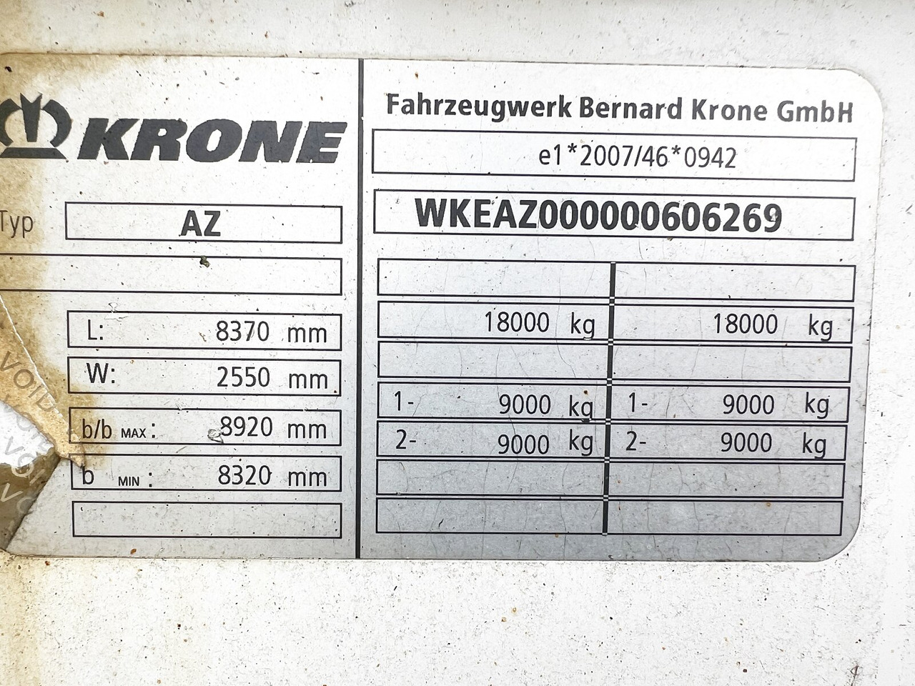 Krone AZP 18 AZP 18 Baustoffanhänger - Dropside/ Flatbed trailer: picture 3 Krone AZP 18 AZP 18 Baustoffanhänger - Dropside/ Flatbed trailer: picture 3