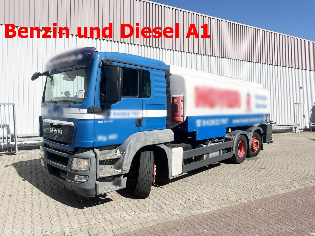 MAN TGA 26.400 6x2-4 BL TGA 26.400 6x2-4 BL, A1, Lenk-/Liftachse, ADR, Kässbohrer Tank ca. 20.820l, 3 Kammern - Tank truck: picture 1 MAN TGA 26.400 6x2-4 BL TGA 26.400 6x2-4 BL, A1, Lenk-/Liftachse, ADR, Kässbohrer Tank ca. 20.820l, 3 Kammern - Tank truck: picture 1