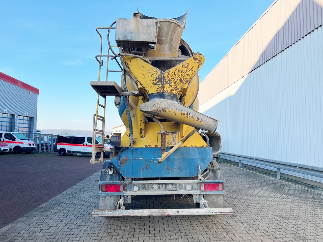 Concrete mixer truck MAN TGS 18.440 4X4H BLS TGS 18.440 4X4H BLS, LIEBHERR SF 32 BM/BS Mischer ca. 10m³: picture 14