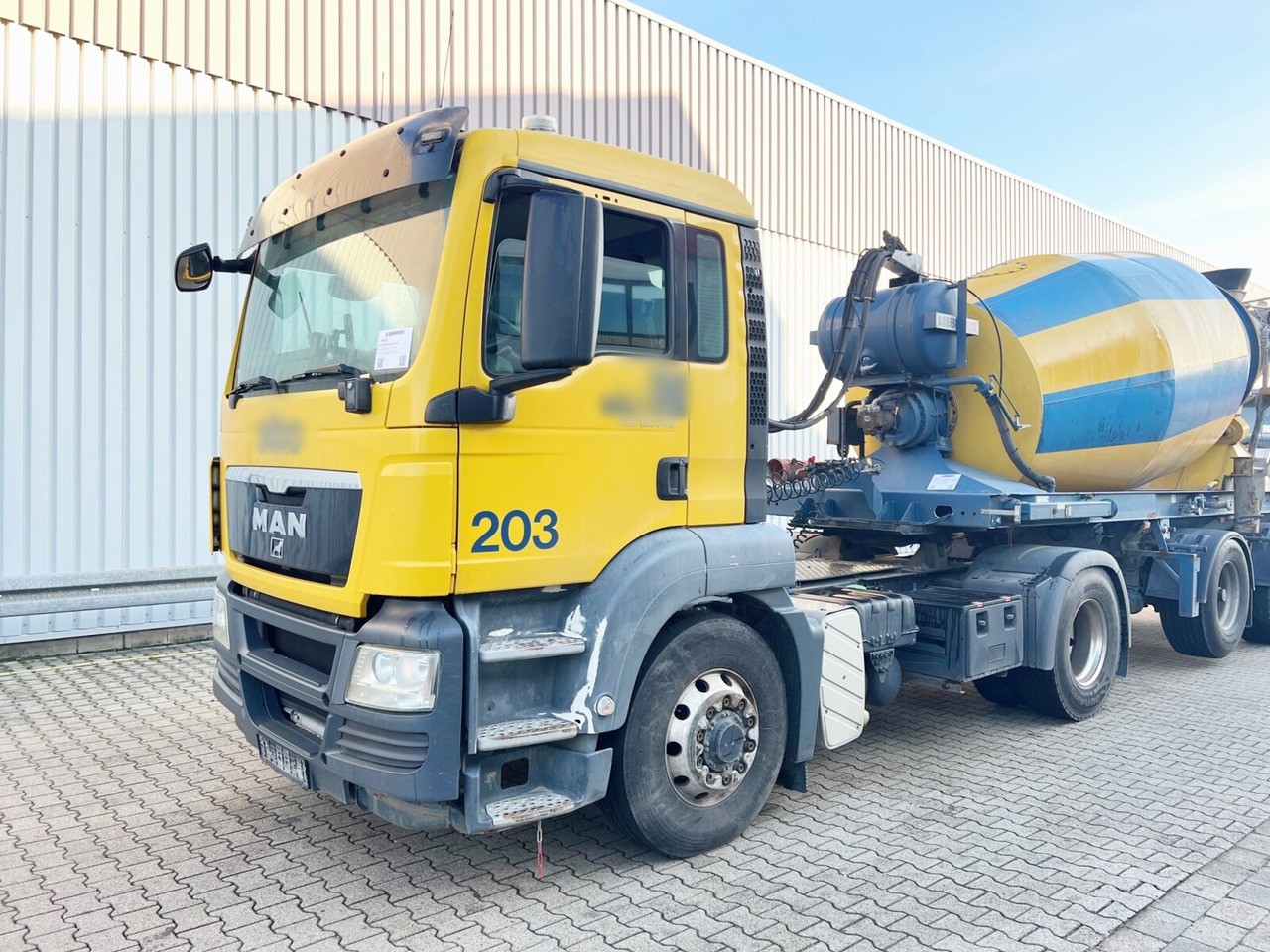 Concrete mixer truck MAN TGS 18.440 4X4H BLS TGS 18.440 4X4H BLS, LIEBHERR SF 32 BM/BS Mischer ca. 10m³: picture 9