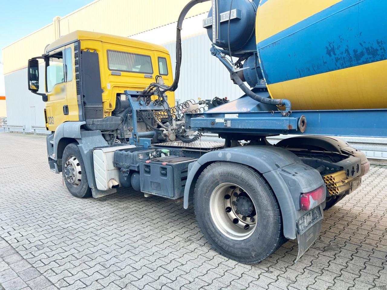 Concrete mixer truck MAN TGS 18.440 4X4H BLS TGS 18.440 4X4H BLS, LIEBHERR SF 32 BM/BS Mischer ca. 10m³: picture 7