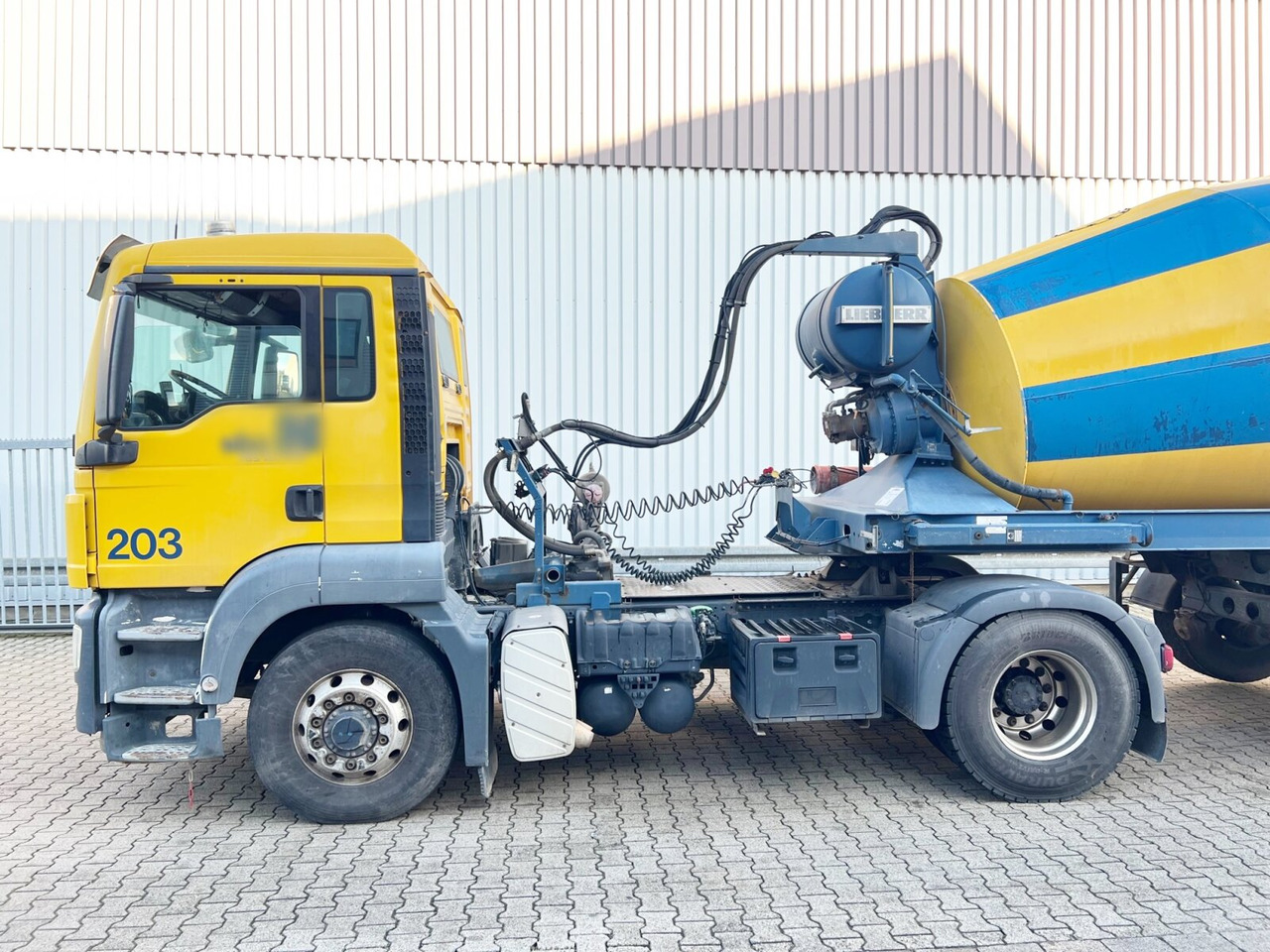 Concrete mixer truck MAN TGS 18.440 4X4H BLS TGS 18.440 4X4H BLS, LIEBHERR SF 32 BM/BS Mischer ca. 10m³: picture 8