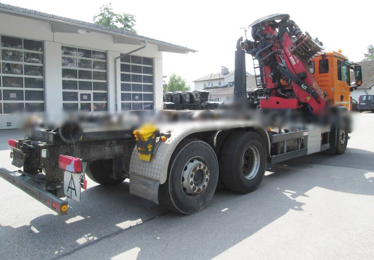 MAN TGS 26.400 6x2-4 BL TGS 26.400 6x2-4 BL, Lenk-/Liftachse, Kran Epsilon Q180ZR95TR - Hook lift truck, Crane truck: picture 2 MAN TGS 26.400 6x2-4 BL TGS 26.400 6x2-4 BL, Lenk-/Liftachse, Kran Epsilon Q180ZR95TR - Hook lift truck, Crane truck: picture 2