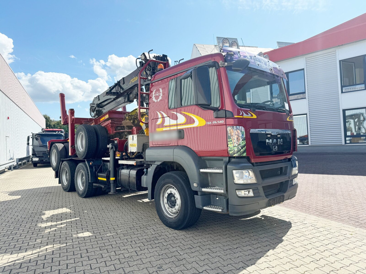 Leasing of MAN TGS 26.540 6X4 BL TGS 26.540 6X4 BL, Intarder, Kran Epsilon S260L82, Langholz MAN TGS 26.540 6X4 BL TGS 26.540 6X4 BL, Intarder, Kran Epsilon S260L82, Langholz: picture 9