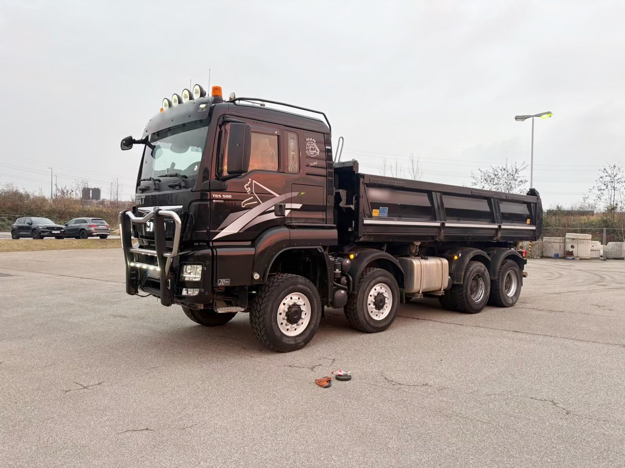MAN TGS 35.500 8x8 BB TGS 35.500 8x8 BB, Meiller Bordmatik - Tipper: picture 4 MAN TGS 35.500 8x8 BB TGS 35.500 8x8 BB, Meiller Bordmatik - Tipper: picture 4