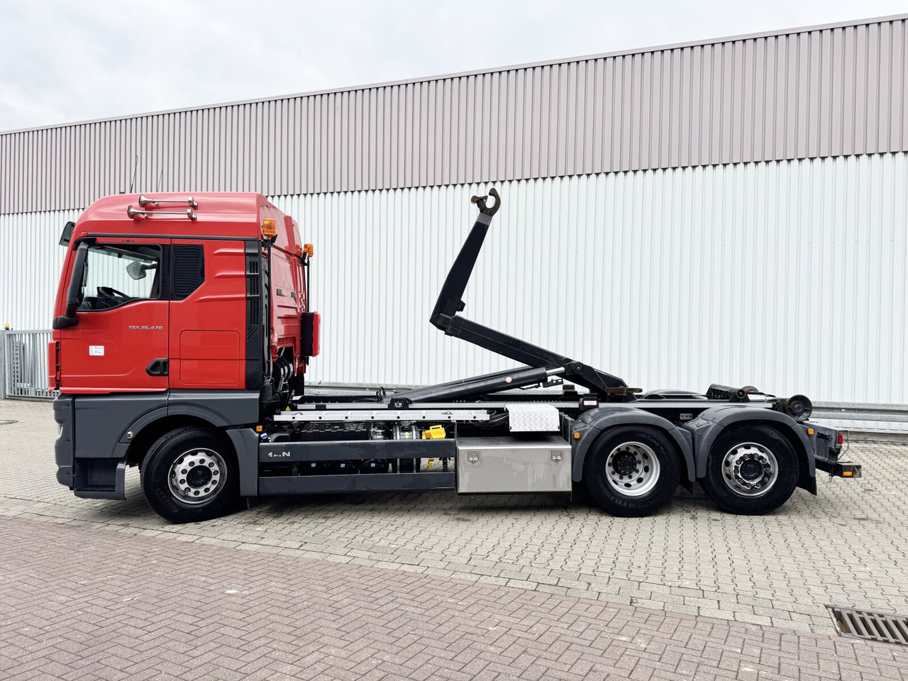 Hook lift truck MAN TGX 26.470 6X2-4 BL TGX 26.470 6X2-4 BL, VDL 21-S 6200 Abrollkipper bis 7 m, , Lenk-/Liftachse, XLX-Fahrerhaus, Funk: picture 13