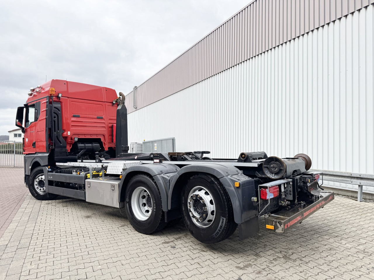Hook lift truck MAN TGX 26.470 6X2-4 BL TGX 26.470 6X2-4 BL, VDL 21-S 6200 Abrollkipper bis 7 m, , Lenk-/Liftachse, XLX-Fahrerhaus, Funk: picture 12