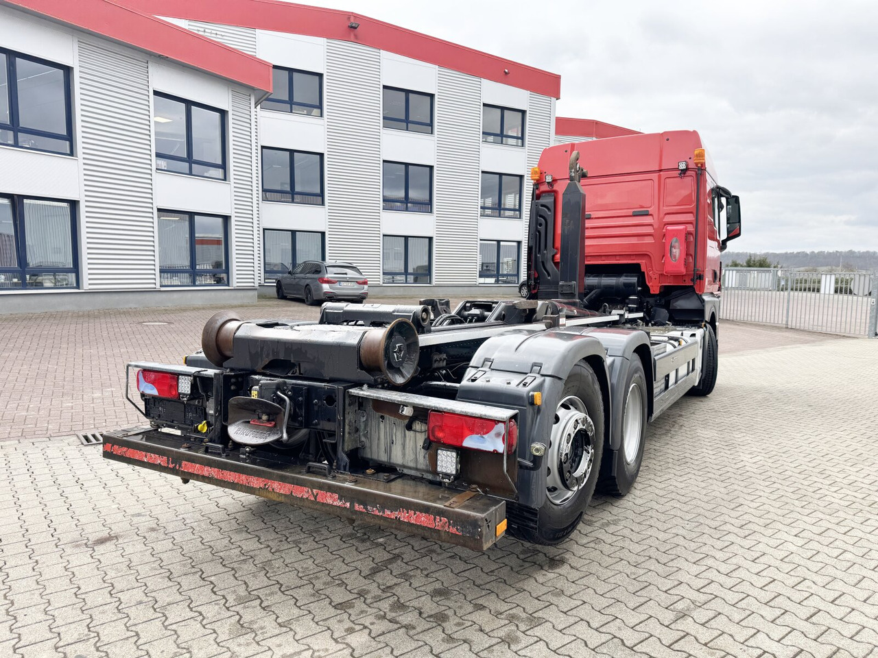Hook lift truck MAN TGX 26.470 6X2-4 BL TGX 26.470 6X2-4 BL, VDL 21-S 6200 Abrollkipper bis 7 m, , Lenk-/Liftachse, XLX-Fahrerhaus, Funk: picture 9