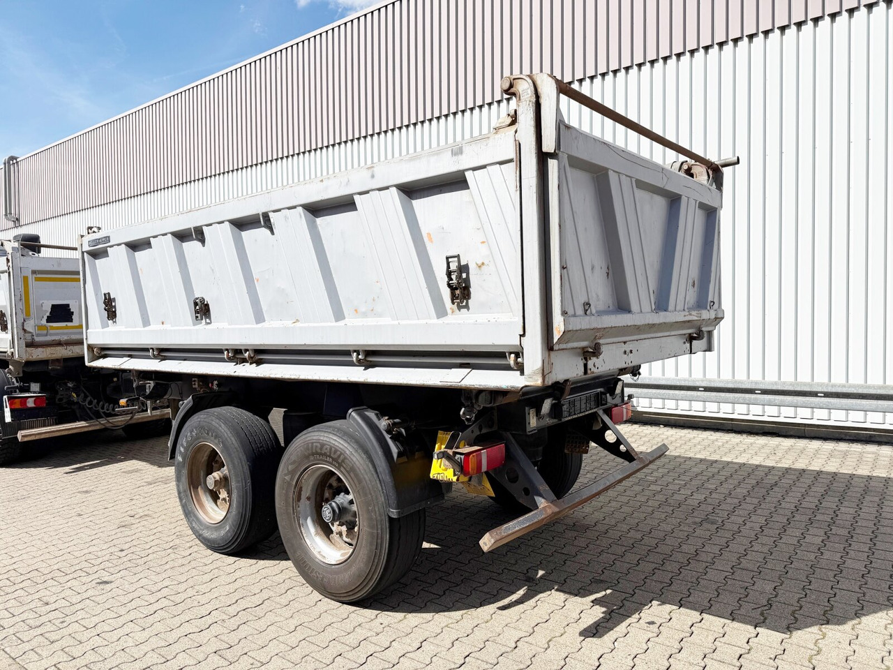 Meiller MZDA 18/21 MZDA 18/21, Stahlbordwände, ca. 10m³ - Dropside/ Flatbed trailer: picture 5 Meiller MZDA 18/21 MZDA 18/21, Stahlbordwände, ca. 10m³ - Dropside/ Flatbed trailer: picture 5