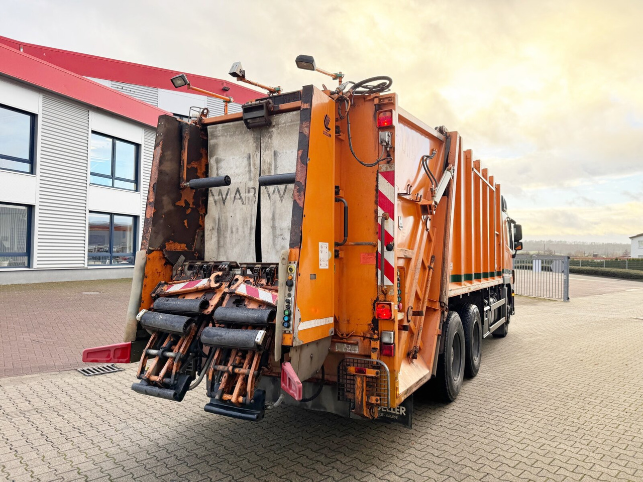 Garbage truck for transportation of garbage Mercedes-Benz Actros 2641/48 L 6x4 Actros 2641/48 L 6x4, Haller M21X2C, Zöller Schüttung: picture 10