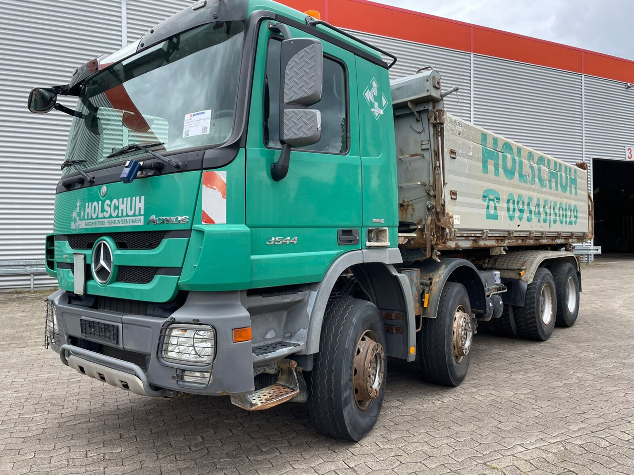 Leasing of Mercedes-Benz Actros MP III 3544/8x4/4 Actros MP III 3544/8x4/4, 3 Pedale Mercedes-Benz Actros MP III 3544/8x4/4 Actros MP III 3544/8x4/4, 3 Pedale: picture 10