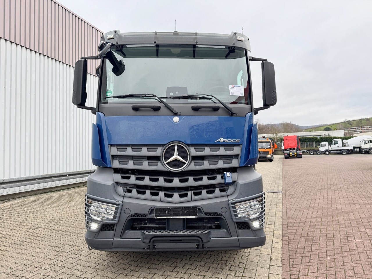 Crane truck, Dropside/ Flatbed truck Mercedes-Benz Arocs 2642 6x4 Arocs 2642 6x4 mit Heckkran Atlas AK 186.3 V-2: picture 7