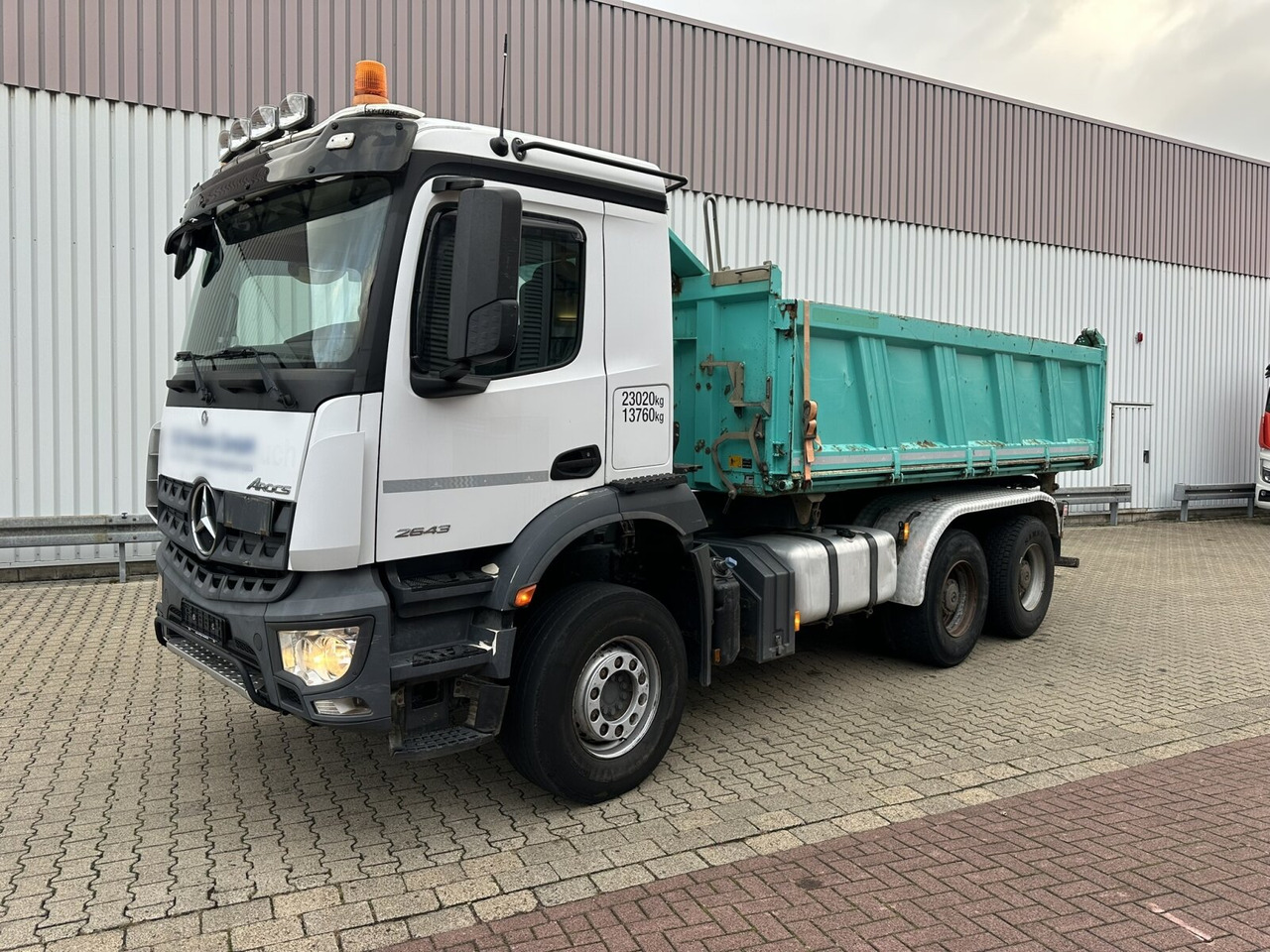 Mercedes-Benz Arocs 2643 K 6x4 Arocs 2643 K 6x4, Rollplane, Meiller - Tipper: picture 1 Mercedes-Benz Arocs 2643 K 6x4 Arocs 2643 K 6x4, Rollplane, Meiller - Tipper: picture 1