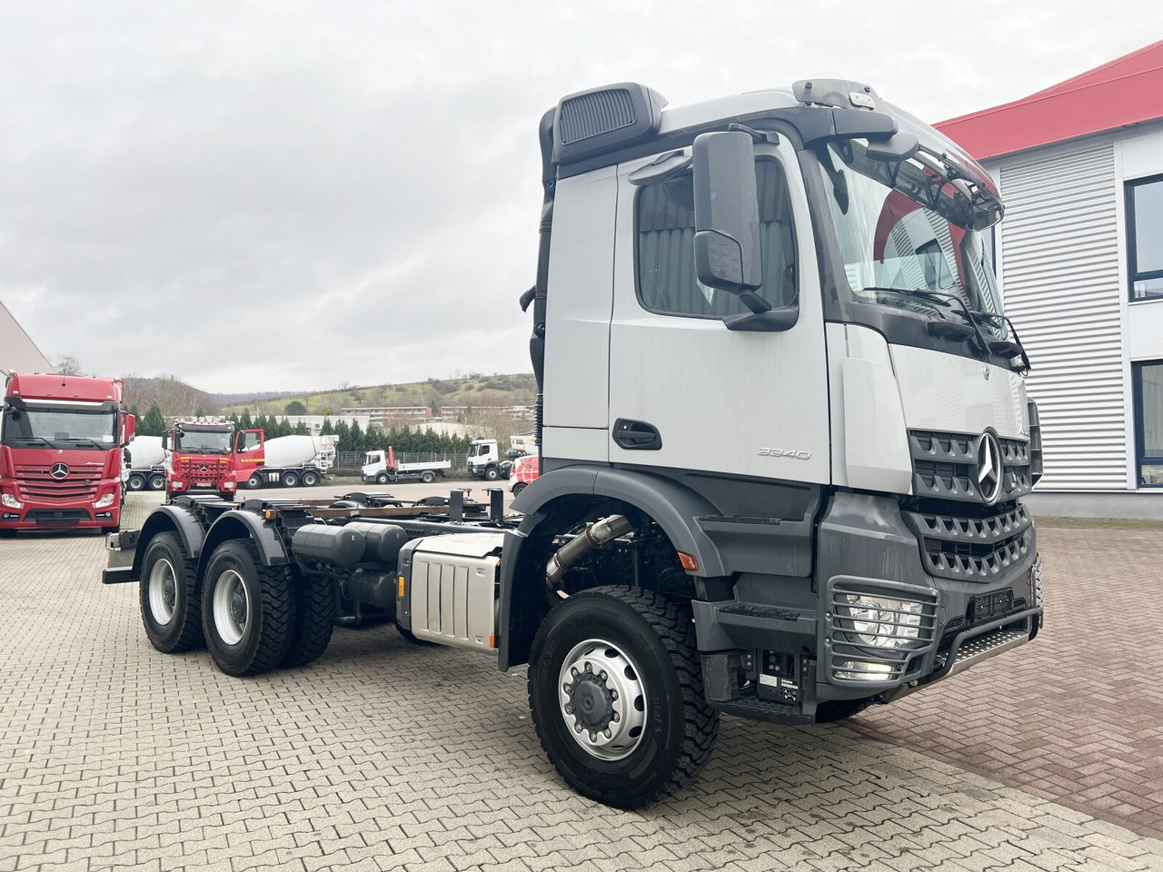 New Hook lift truck Mercedes-Benz Arocs 3340/46 A 6x6 Arocs 3340/46 A 6x6/39, Grounder: picture 8