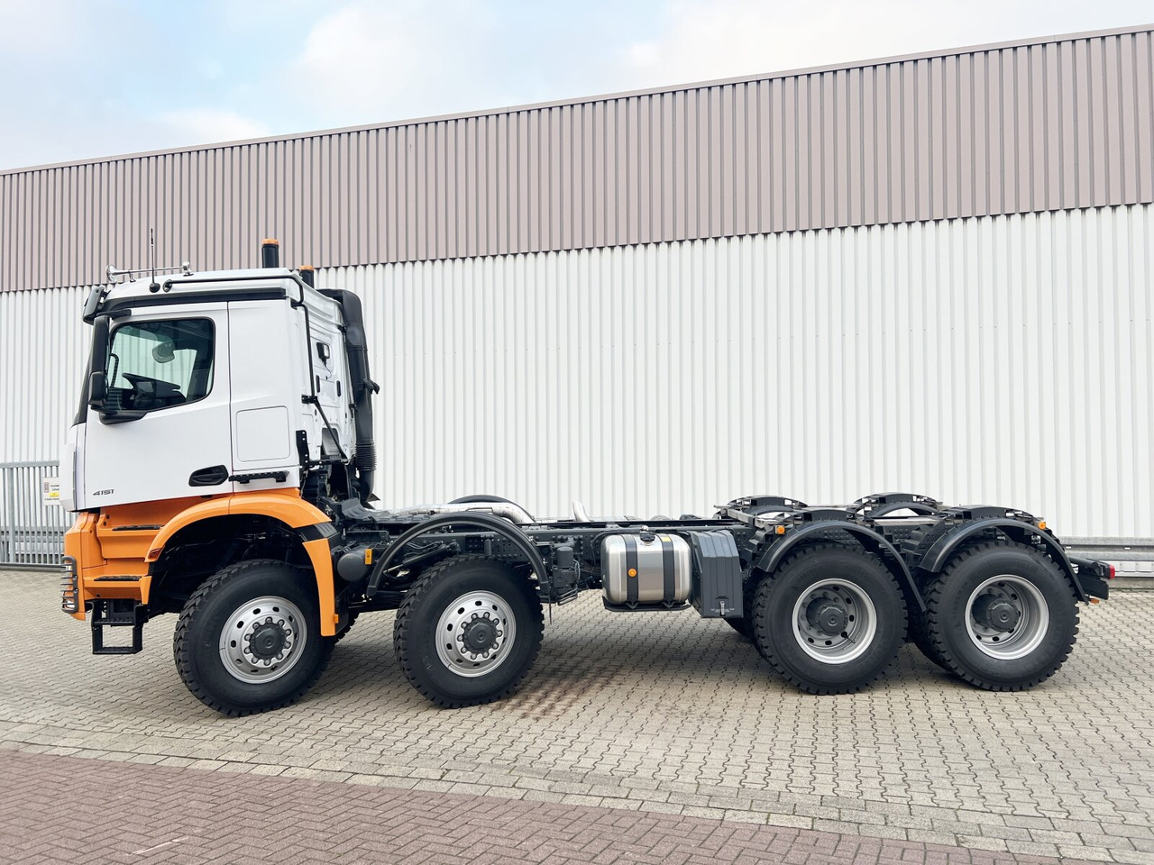 New Dumper Mercedes-Benz Arocs 4151 AK 8x8/4 Arocs 4151 AK 8x8/4, Grounder, Meiller Stahlmulde 18m³: picture 13