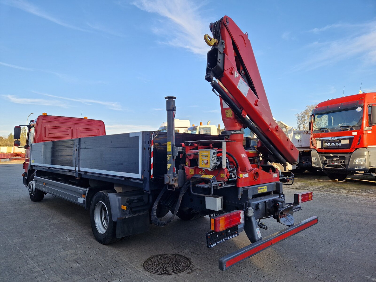 Crane truck Mercedes-Benz Atego 1218 L 4x2 1218 L 4x2, Fassi Kran F 95A21 5.9m-1.545 kg,: picture 8