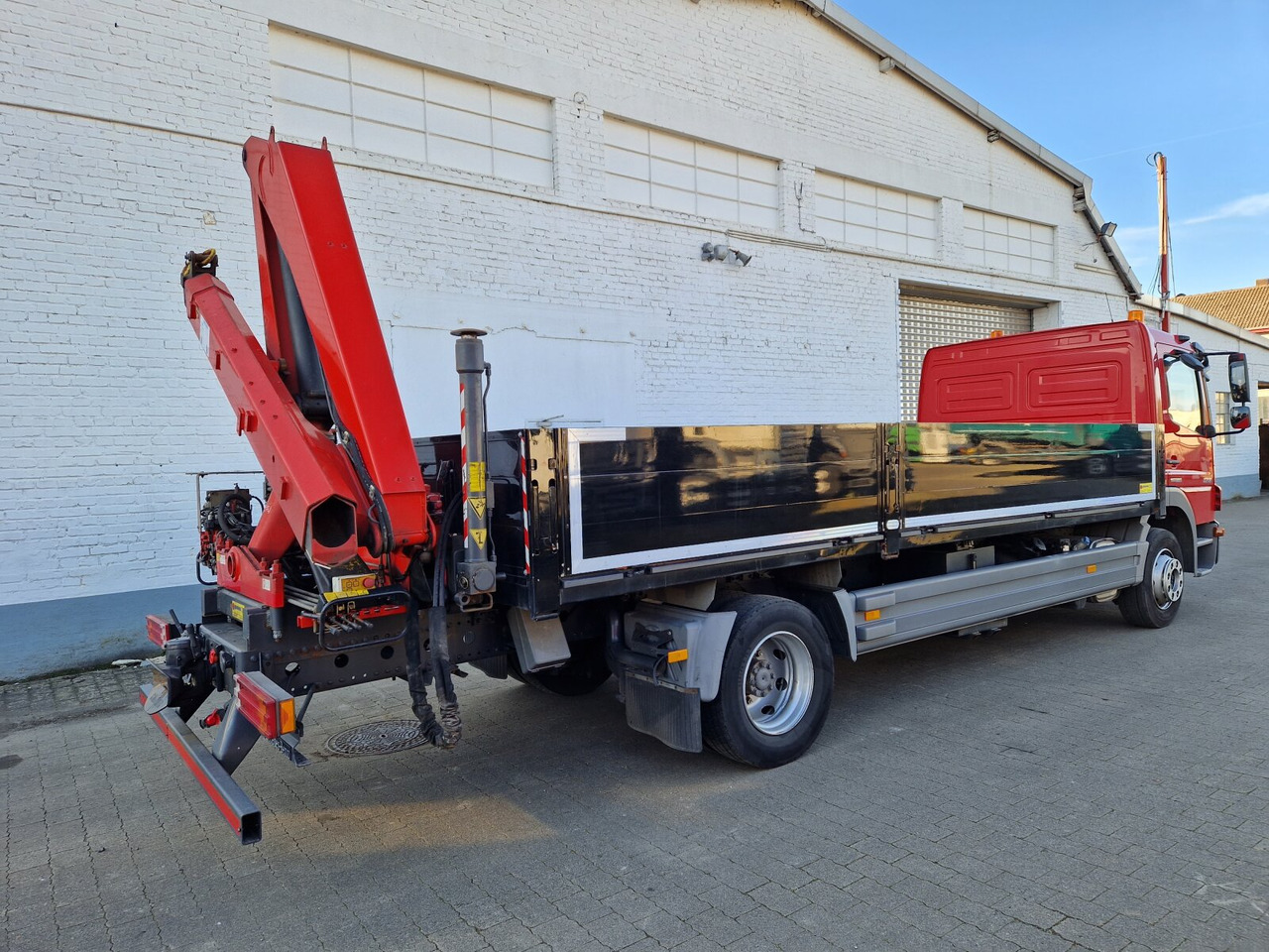 Crane truck Mercedes-Benz Atego 1218 L 4x2 1218 L 4x2, Fassi Kran F 95A21 5.9m-1.545 kg,: picture 10