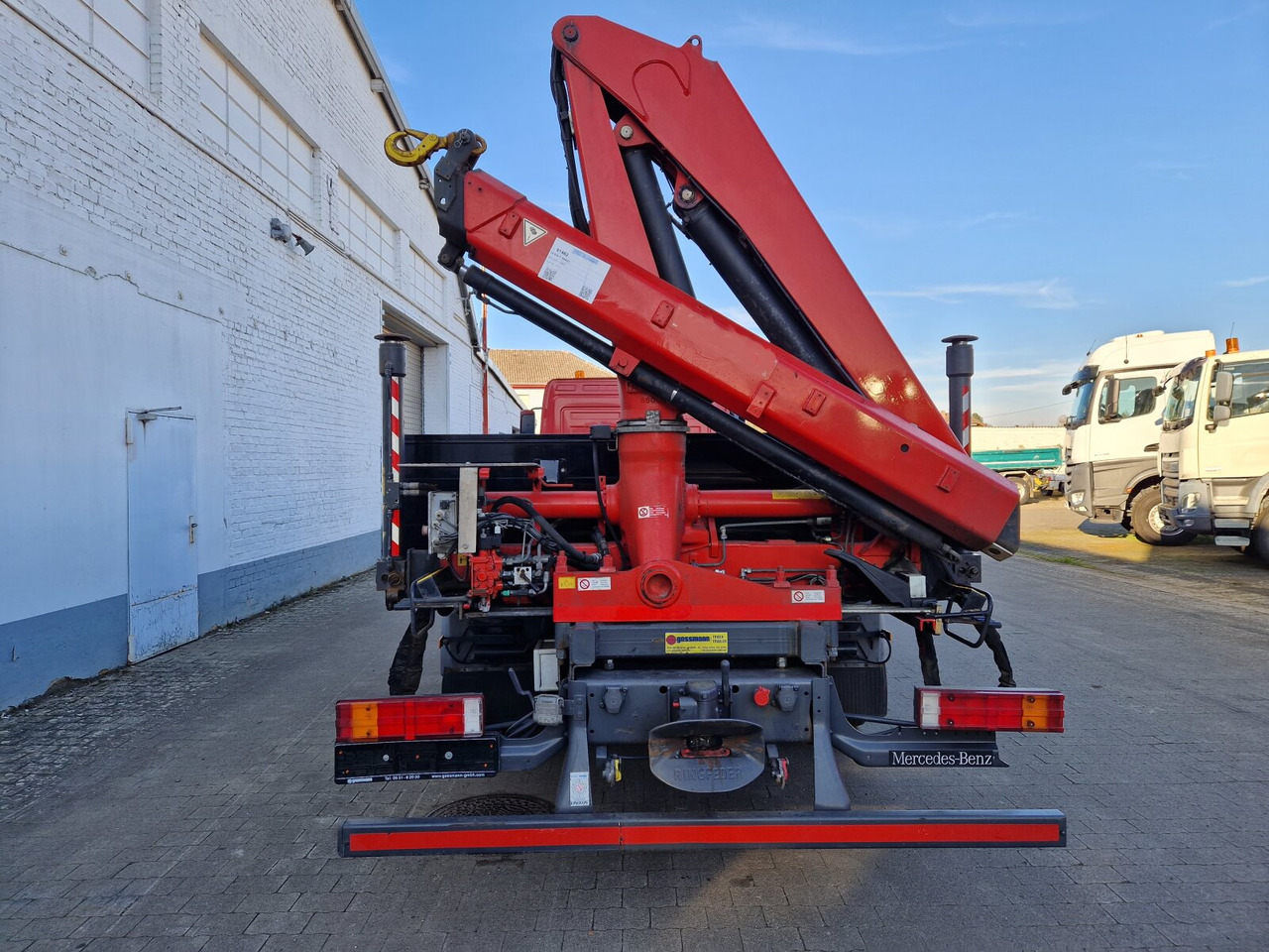 Crane truck Mercedes-Benz Atego 1218 L 4x2 1218 L 4x2, Fassi Kran F 95A21 5.9m-1.545 kg,: picture 9