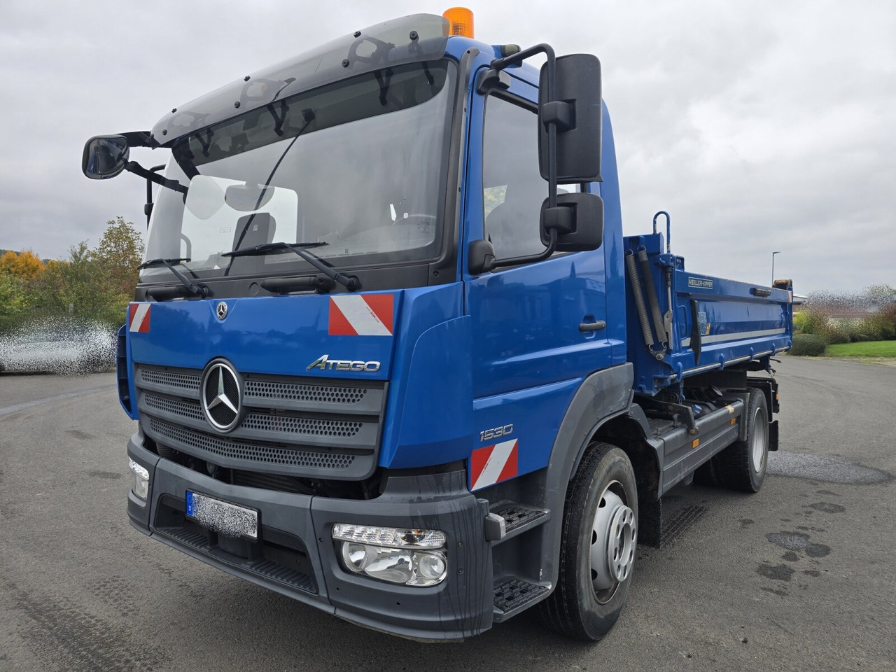Mercedes-Benz Atego 1630 K 4x2 Atego 1630 K 4x2, Meiller 3-Seiten, 2 x AHK Öl - Tipper: picture 1 Mercedes-Benz Atego 1630 K 4x2 Atego 1630 K 4x2, Meiller 3-Seiten, 2 x AHK Öl - Tipper: picture 1