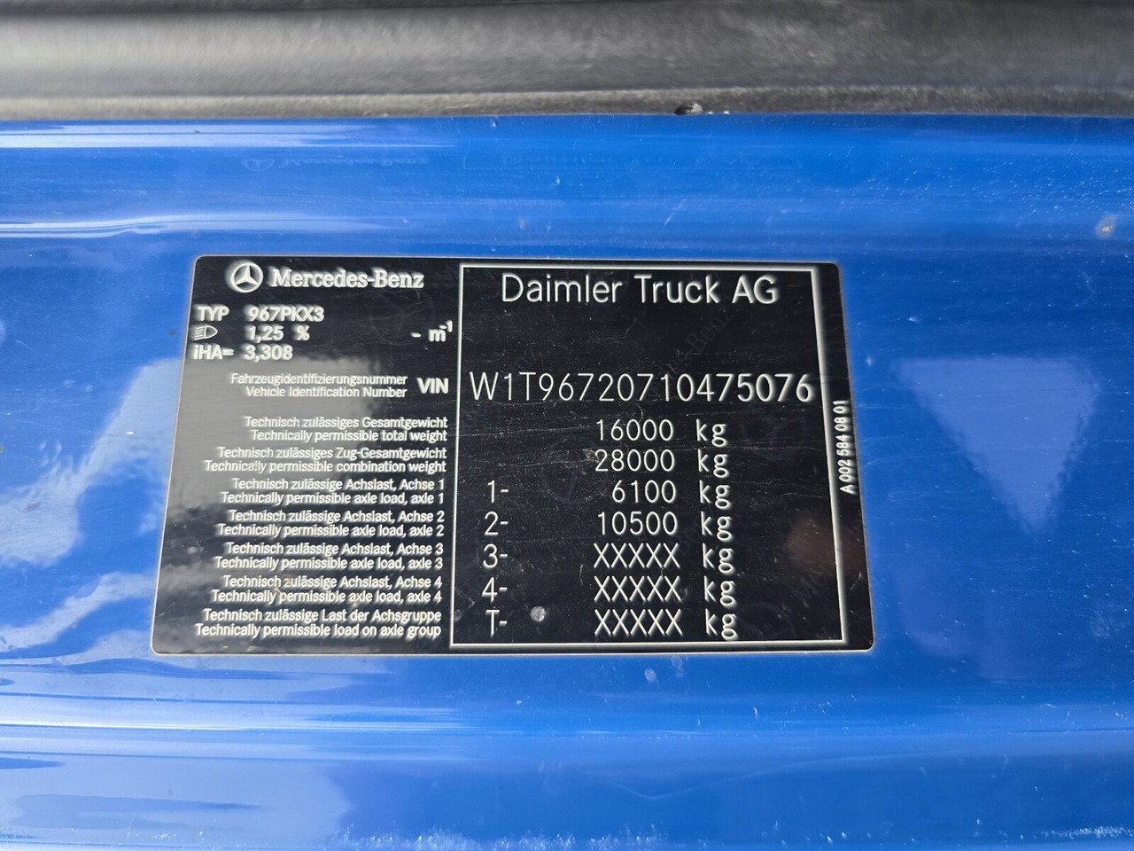 Mercedes-Benz Atego 1630 K 4x2 Atego 1630 K 4x2, Meiller 3-Seiten, 2 x AHK Öl - Tipper: picture 3 Mercedes-Benz Atego 1630 K 4x2 Atego 1630 K 4x2, Meiller 3-Seiten, 2 x AHK Öl - Tipper: picture 3