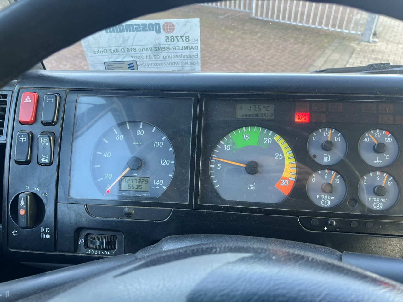 Tipper Mercedes-Benz Vario 816 D 4x2 Doka Vario 816 D 4x2 Doka, 2x AHK, Meiller Kipper: picture 6