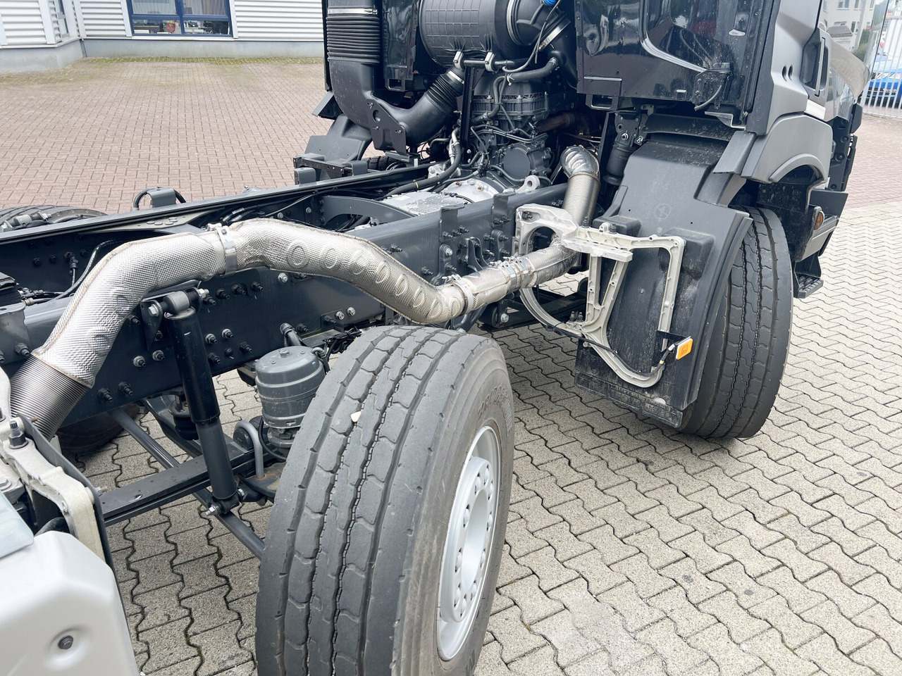 New Hook lift truck, Crane truck Renault C 480 8x4 C 480 8x4, Kran 15-35m/t: picture 6